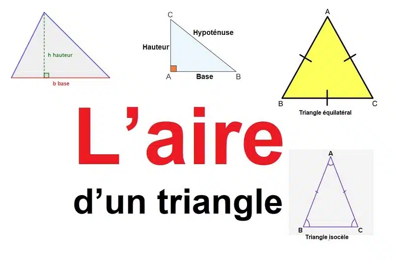 Comment calculer l'aire d'un triangle