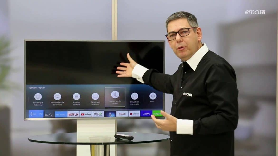 Smart Hub sur TV Samsung