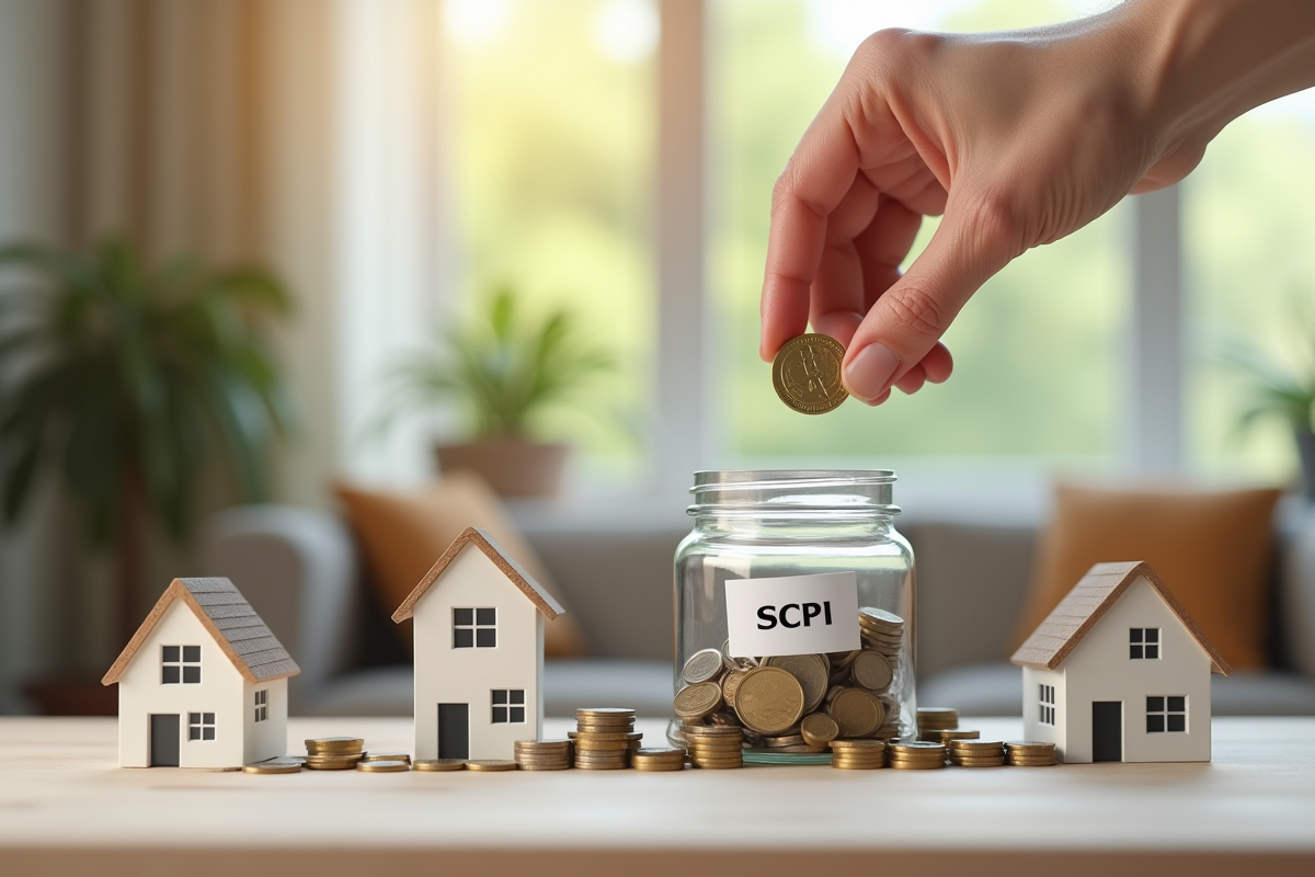 Main déposant une pièce d euro dans un pot d