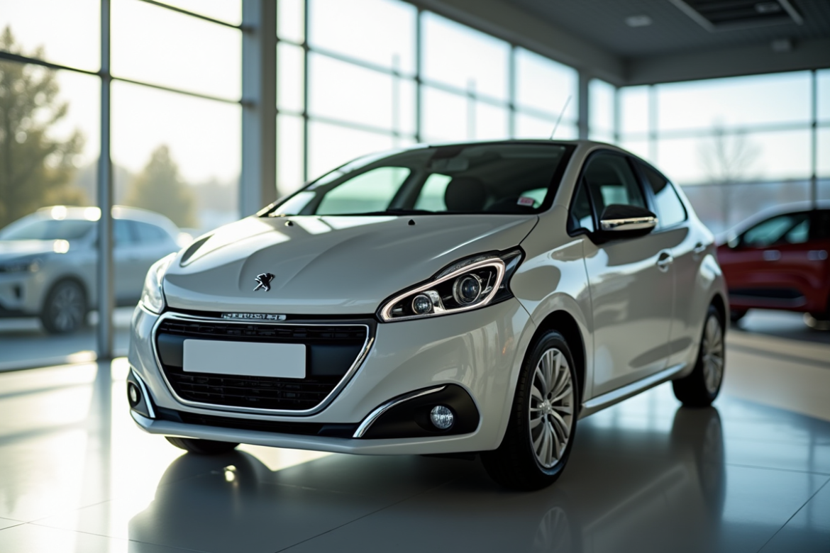Peugeot 208 neuve en concession lumineuse